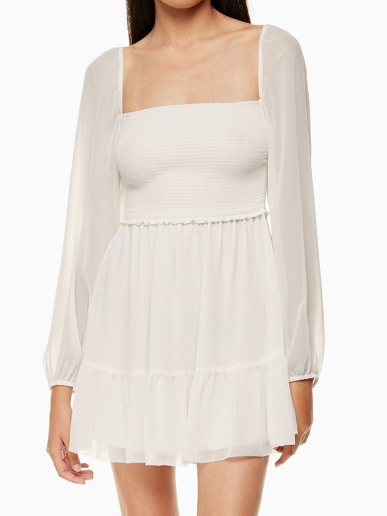 Wilfred Dresses & Skirts - Wilfred Tempest Mini Dress White Size Small Aritzia #75604